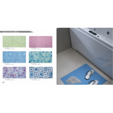 PVC Anti Slip Printed Bath Mat